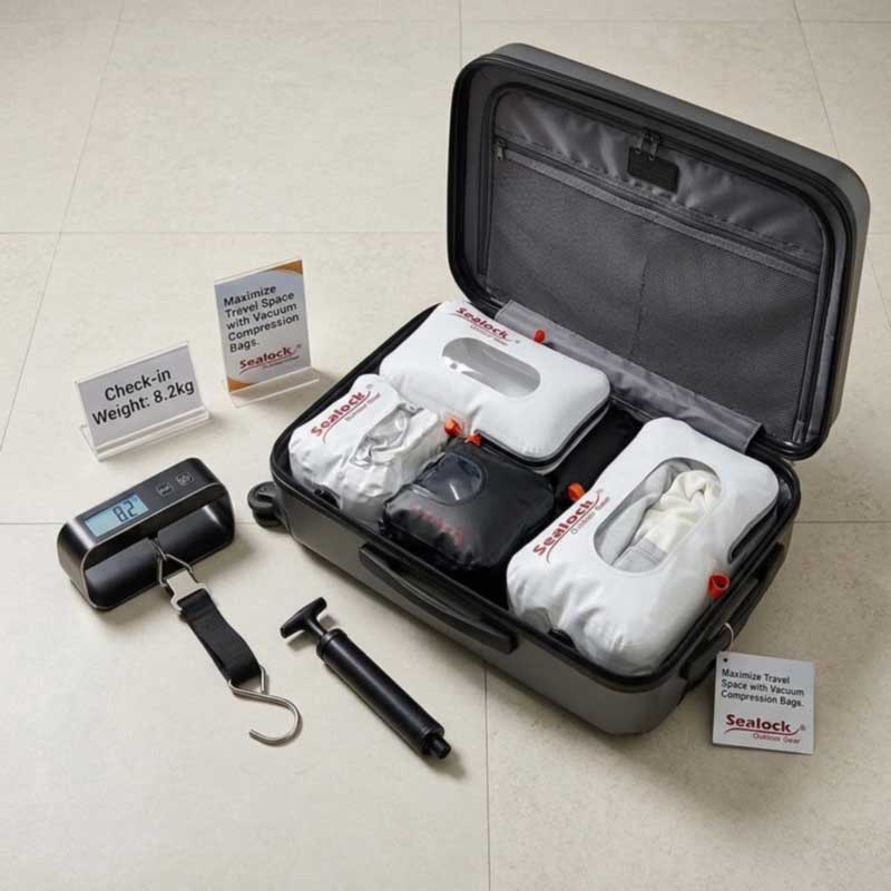OEM Hutsean Konpresio Poltsak — Soldatutako, MOQ 300 | CN eta VN